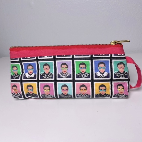Belinda Udeh Handbags - New Ruth Bader Ginsburg RBG Cosmetic Bag or Pencil Bag